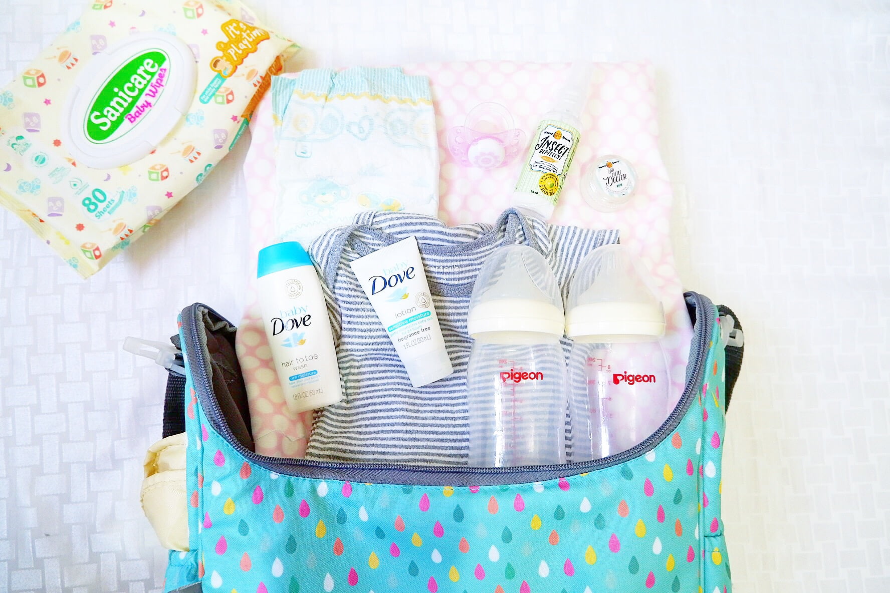 What to pack on your baby's emergency go bag