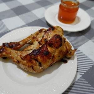 Chicken Inasal with homemade chicken oil