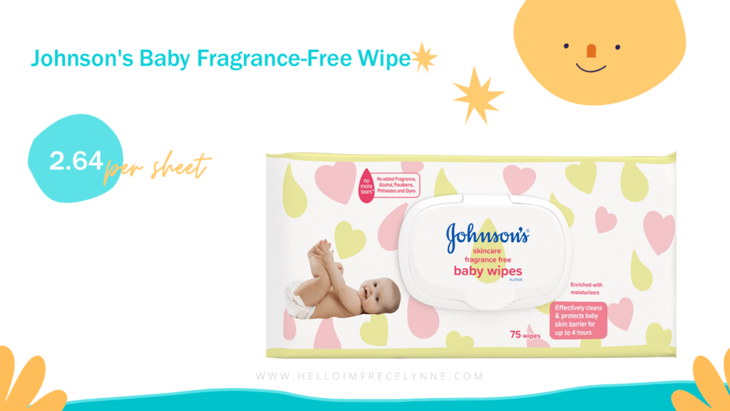 Johnson's Baby Fragrance-Free Wipe
