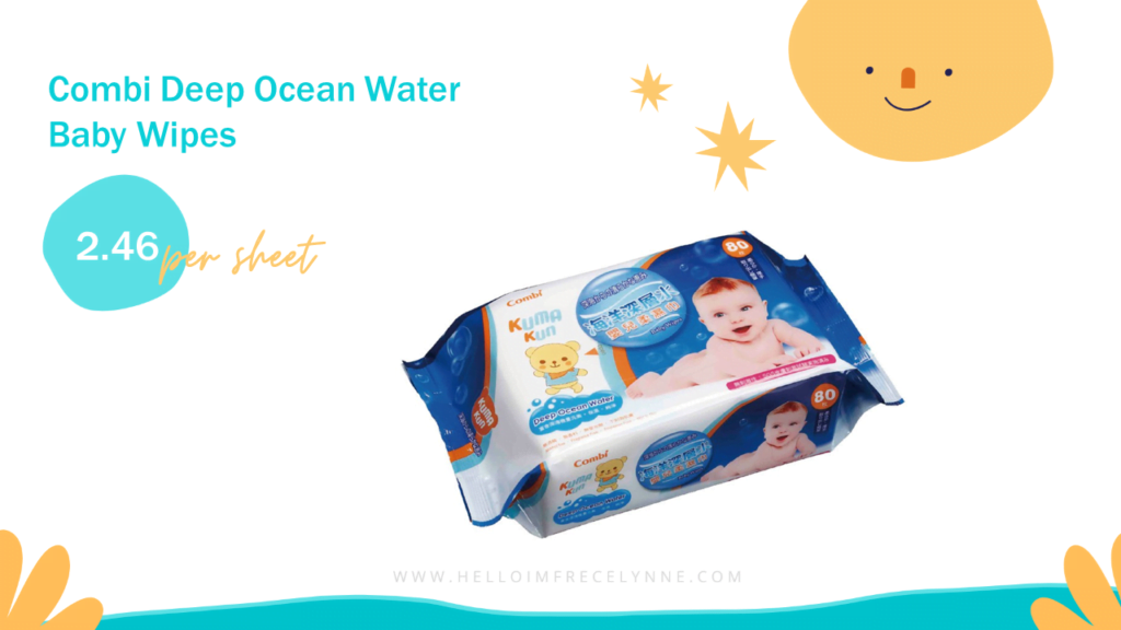 Combi Deep Ocean Water Baby Wipes