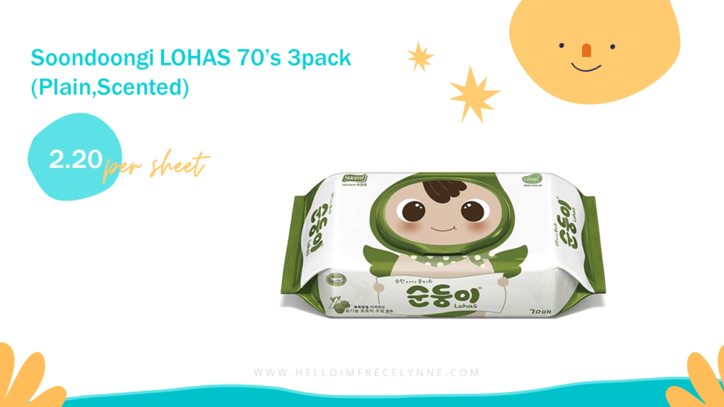 Soondoongi LOHAS 70’s 3pack (Plain,Scented)