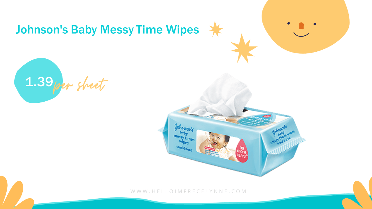 Johnson's Baby Messy Time Wipes
