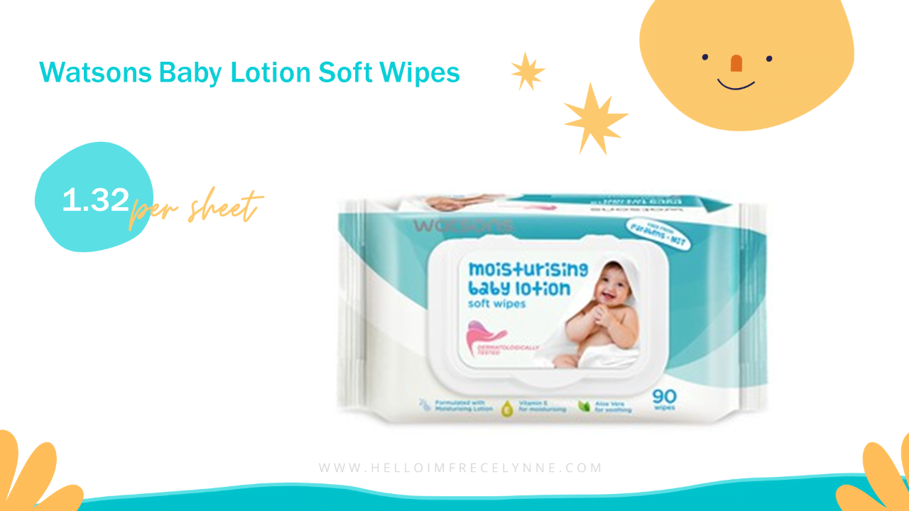 Watsons Baby Lotion Soft Wipes