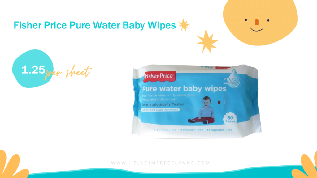 Fisher Price Pure Water Baby Wipes