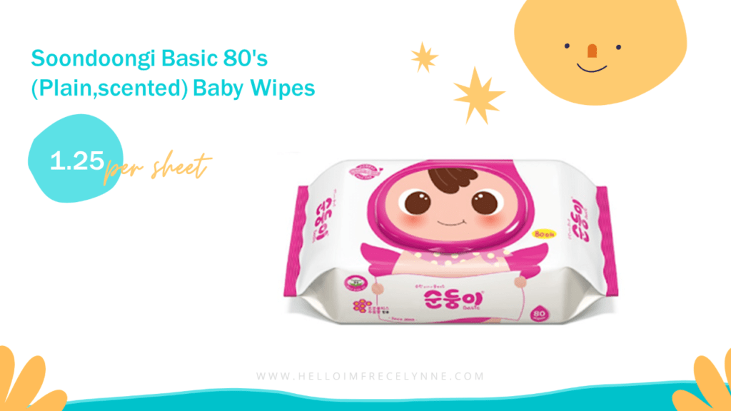 Soondoongi Basic 80's (Plain,scented) Baby Wipes
