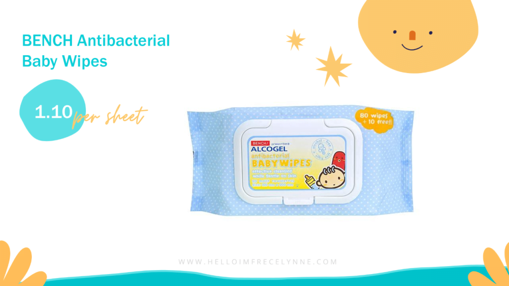 BENCH- CPW7090A Antibacterial Baby Wipes
