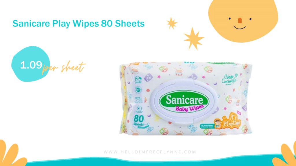 Sanicare Play Wipes 80 Sheets