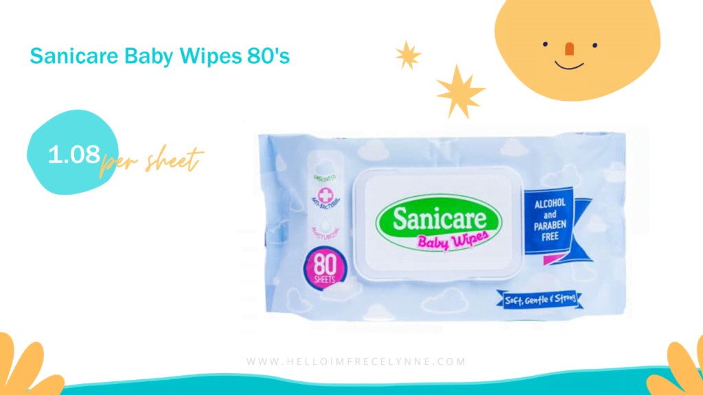Sanicare Baby Wipes 80's
