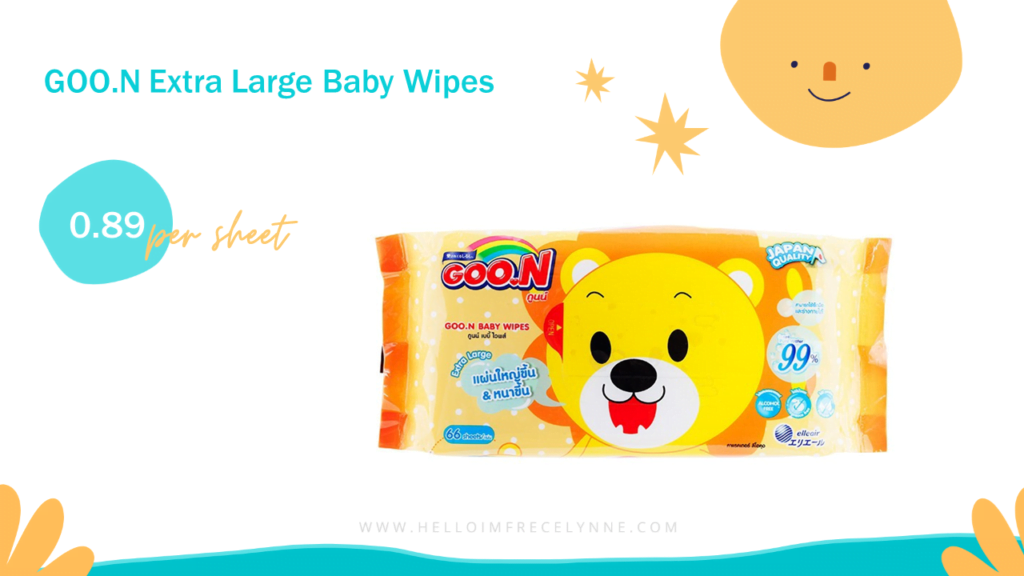 GOO.N Extra Large Baby Wipes