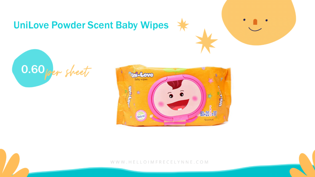 UniLove Powder Scent Baby Wipes