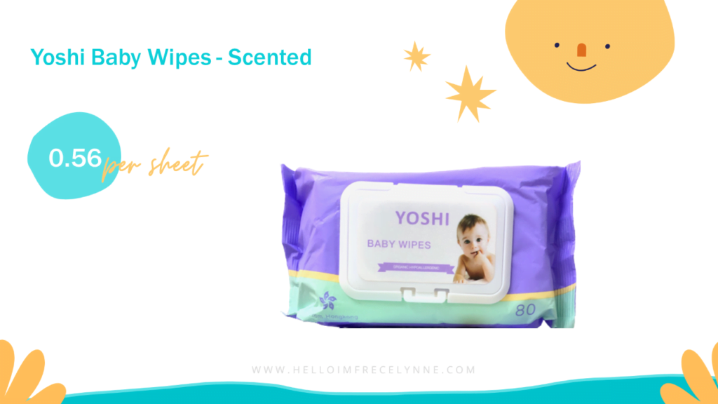 Yoshi Baby Wipes - Scented
