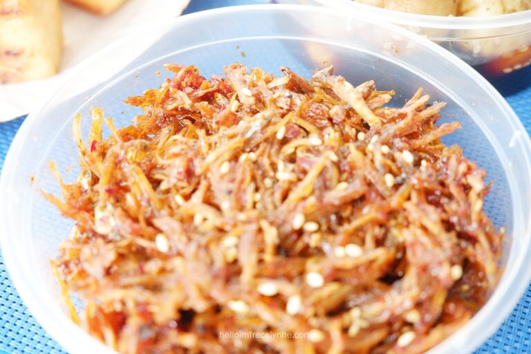 Sweet and Salty Dried Dilis
